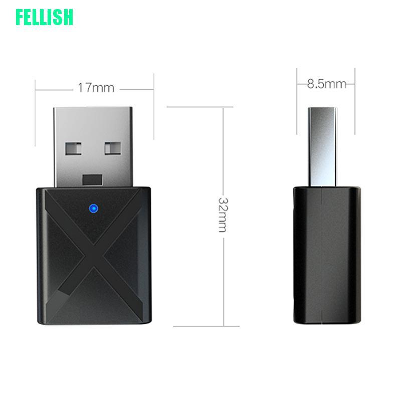 Bộ Thu Phát Bluetooth 5.0 Không Dây 2 Trong 1 Cho Xe Hơi