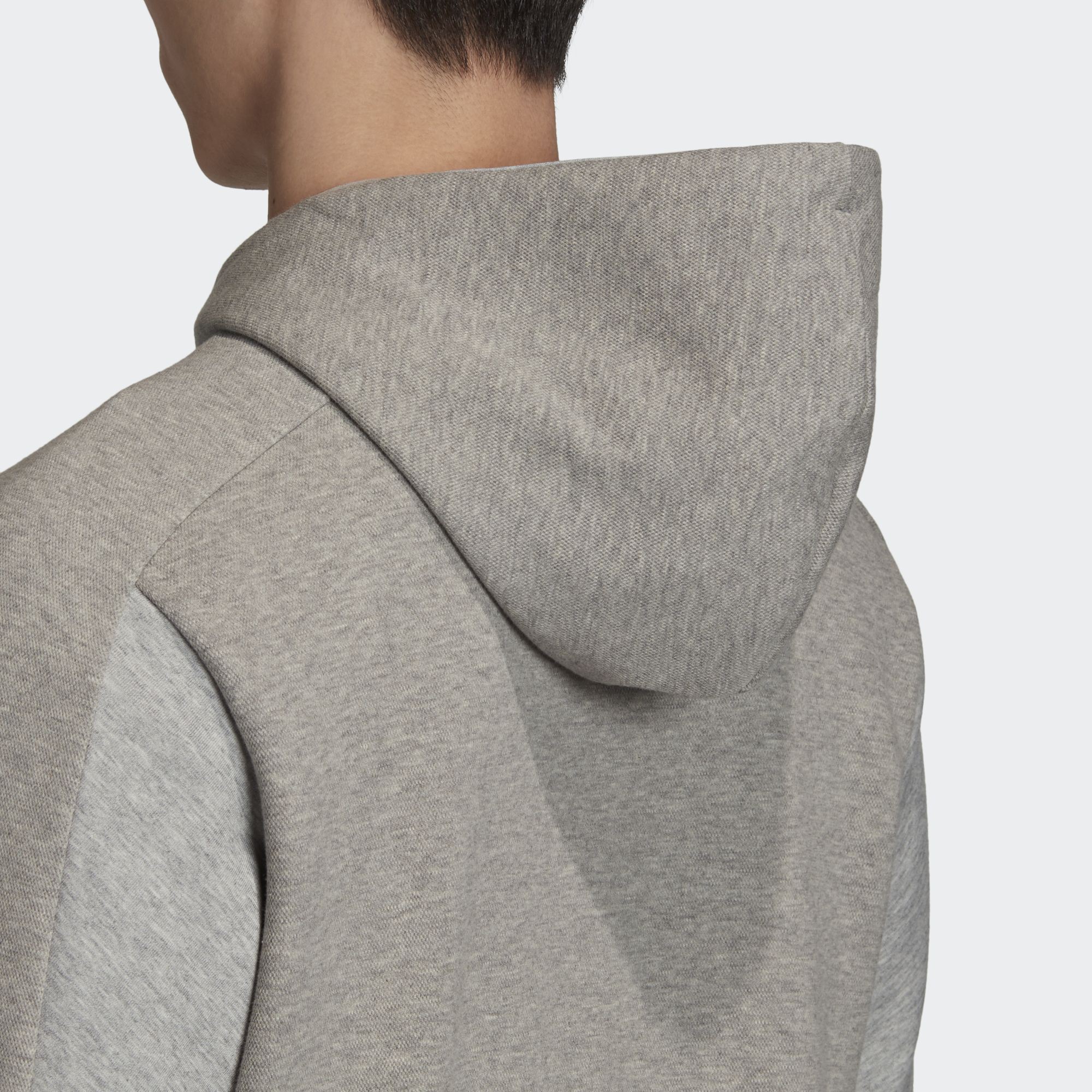 Áo Hoodie Must Haves Full-Zip Stadium Nam Màu xám FU0036 | BigBuy360 - bigbuy360.vn