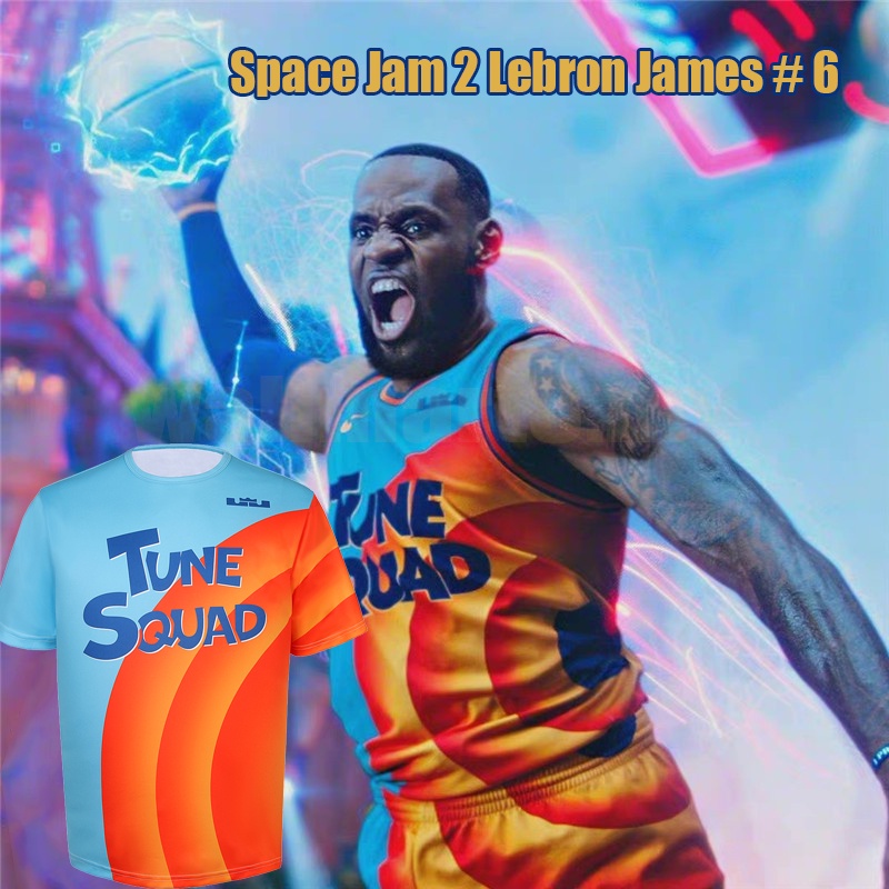 Áo Bóng Rổ Nba Legend Space Jam 2 Lebron James Chất Lượng Cao