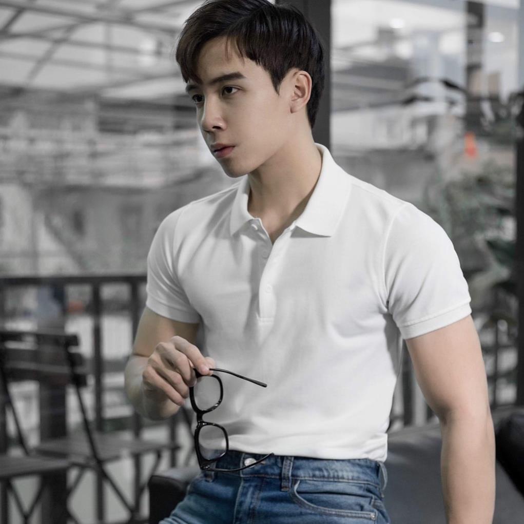 Áo POLO Nam Xin Vải Cotton Cá Sấu Cao Cấp Hàng Xuất Khẩu