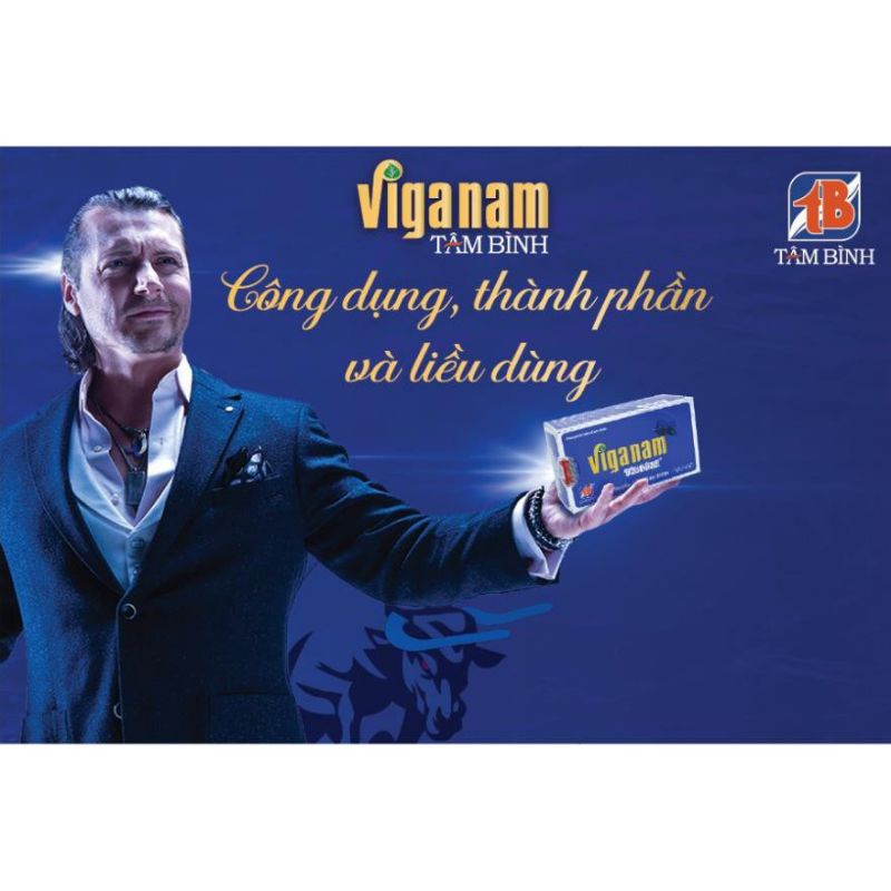 VIGANAM Tâm Bình bổ thận tráng dương tăng cường sinh lý