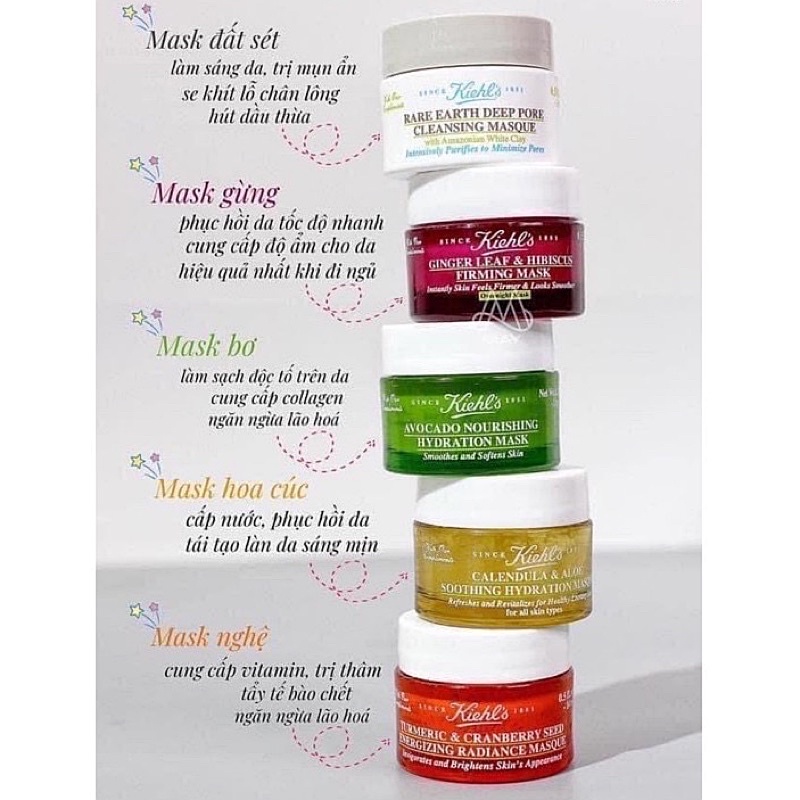 Mặt Nạ KIEHL'S Đất Sét - Cúc - Nghệ - Gừng - Bơ Minisize