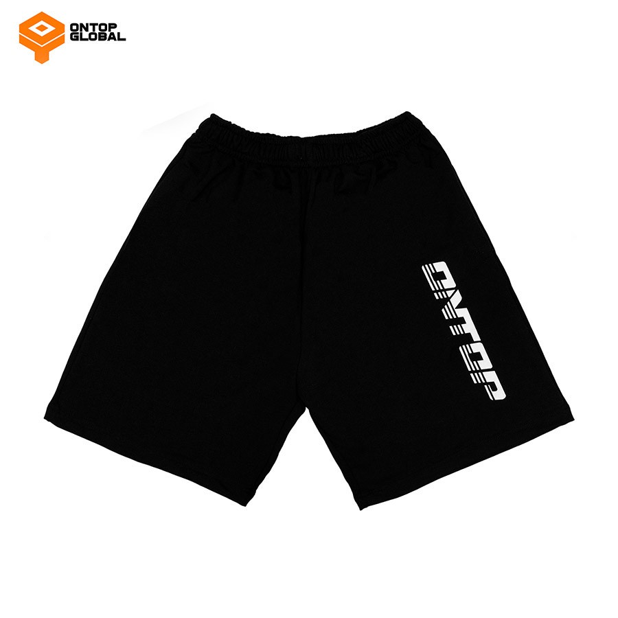 [Mã SKAMA06 giảm 8% TỐI ĐA 50K đơn250K] Quần short nam vải nỉ màu đen ÔNTOP - Fade | BigBuy360 - bigbuy360.vn