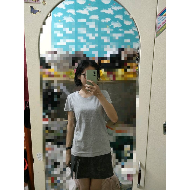 Áo phông nữ form vừa nhiều màu, 100% Cotton Organic GINE STORE - Chất mềm mịn, thấm hút mồ hôi, siêu thoáng mát