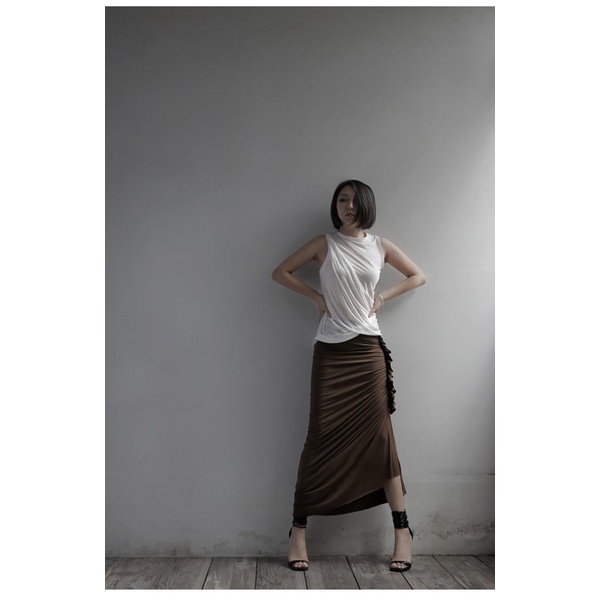 Chân váy nữ thiết kế dáng ôm mặc hai kiểu cá tính Gemmi fashion, JS104
