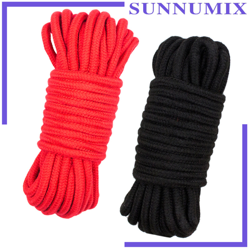 Cuộn Dây Thừng Cotton Mềm 32 / 65 Feet Dài 1 / 4 Inch Đường Kính 10m Đa Năng