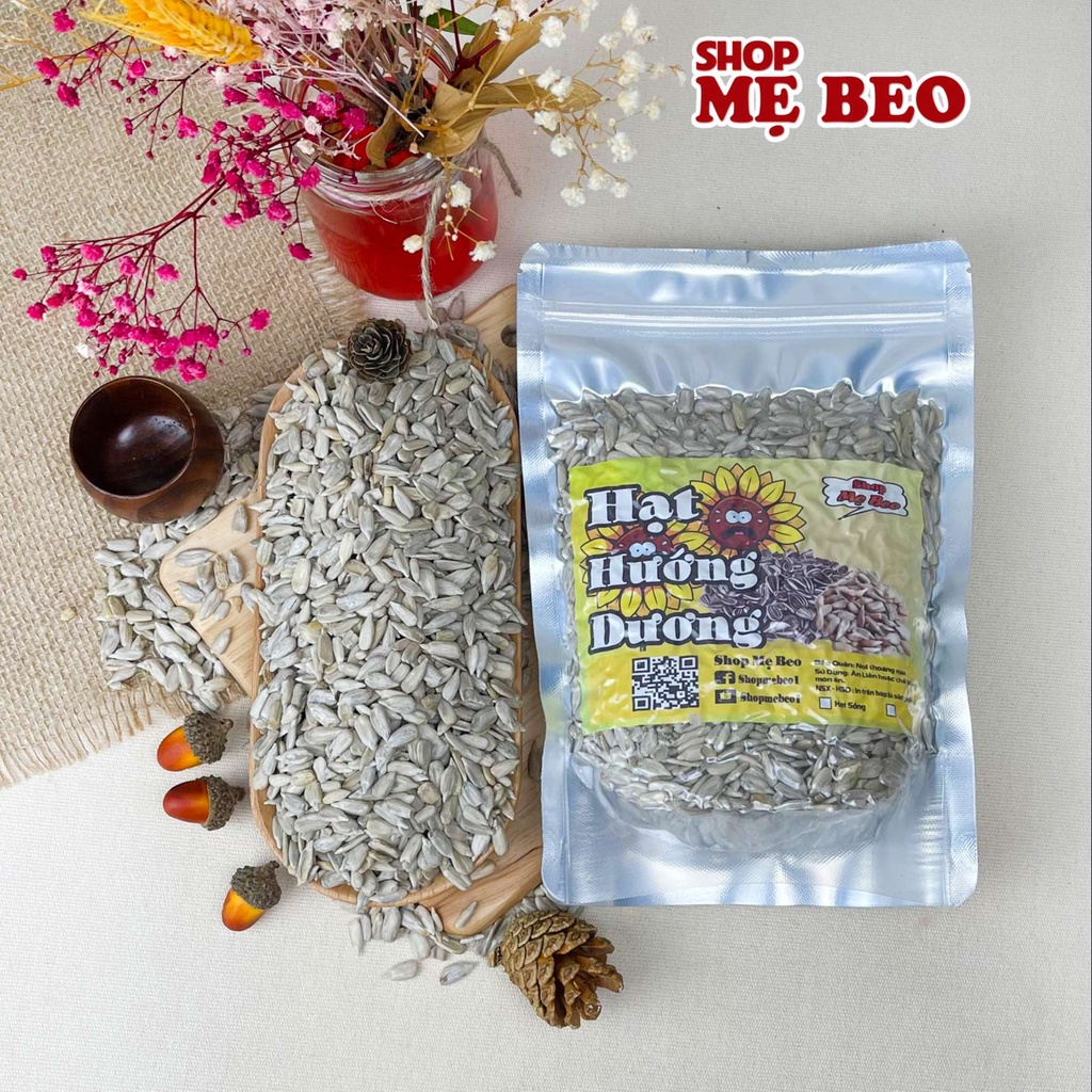 500Gr Nhân Hạt Hướng Dương Sạch Vỏ Sấy Chín - Tươi Sống
