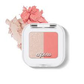 Phấn Mắt 2 Màu A'Pieu Mineral Mono Shadow (Dual)