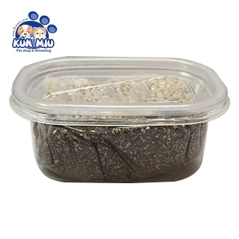 Set hộp hạt giống cỏ trồng và đất cho mèo - Set hạt giống cỏ Kún Miu