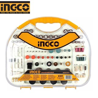 Bộ 250 linh kiện khoan mini hiệu ingco- akmg2501