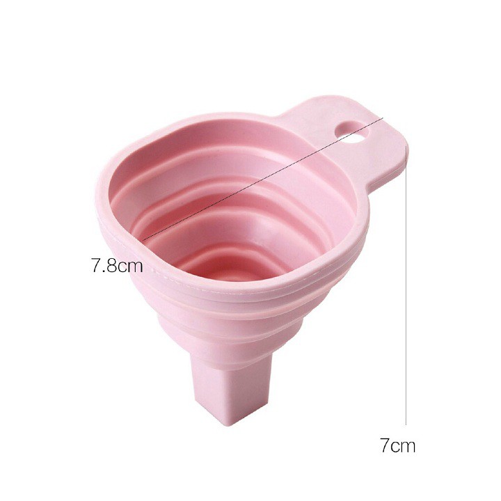 Phễu rót thực phẩm đa năng silicon gấp gọn có móc treo tiện lợi - DMA store