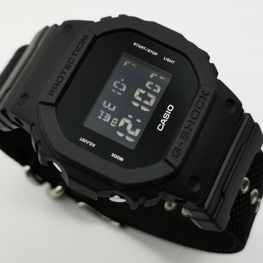 Đồng hồ G-Shock Nam DW-5600BBN-1 chính hãng bảo hành 5 năm Pin trọn đờirọn