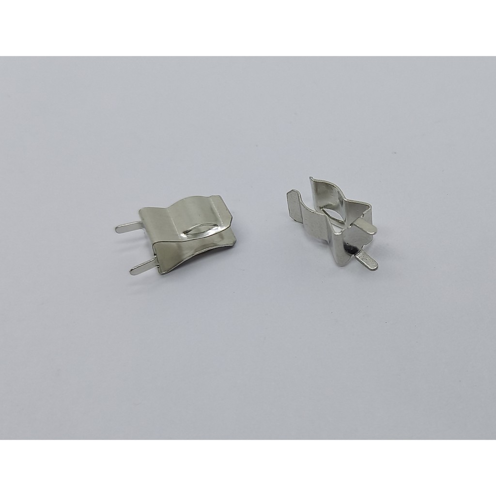 Chân đế cầu chì ( dùng hàn trên bo mạch kẹp cố định cầu chì ống 6x30mm) (combo 10 cái)