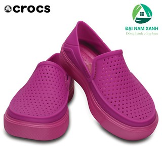 Giày Thời Trang Trẻ Em Crocs CitiLane Roka Slip-On (màu Violet)
