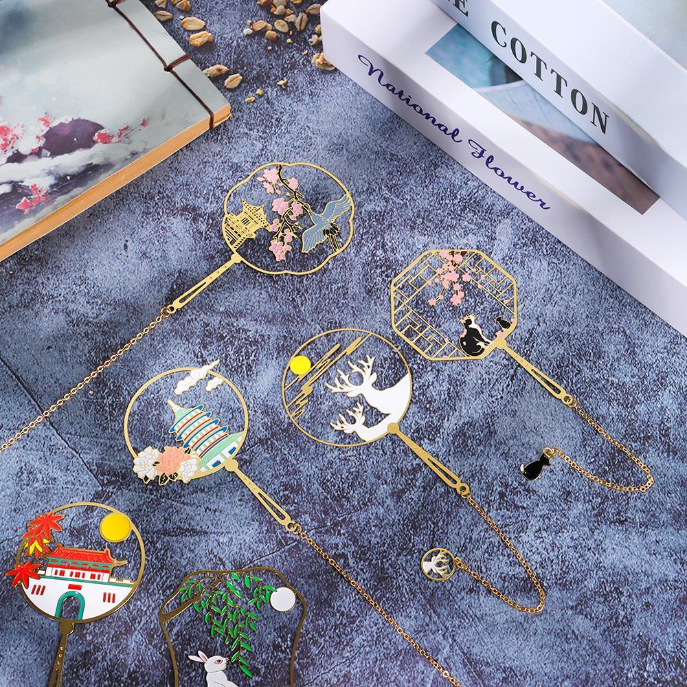 PISTA Thẻ Đánh Dấu Trang Sách Bằng Đồng Thau Hình Cánh Thiên Thần