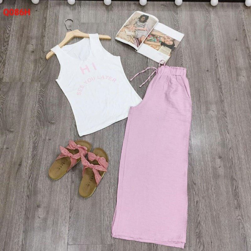 Quần nữ culottes ống rộng - MIN Boutiques - Ảnh thật - Mẫu mới - Màu mới