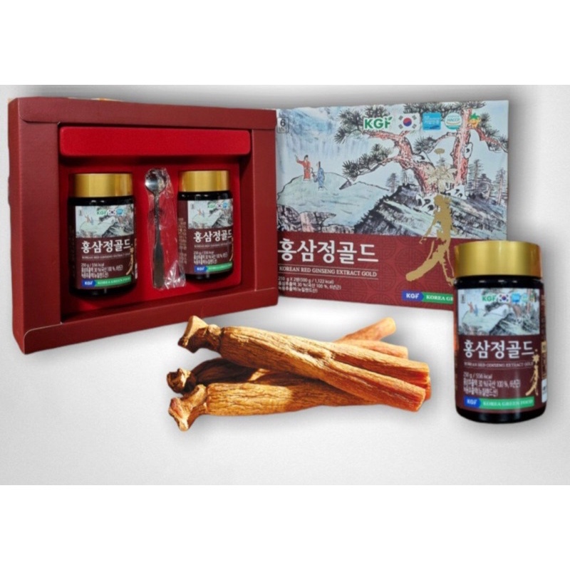 [HÀNG MỚI] CAO HỒNG SÂM CAO CẤP KGF 100%HÀN QUỐC, Hộp 2 lọ x 250gr