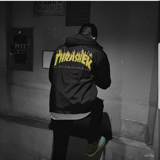 Áo jacket thrasher