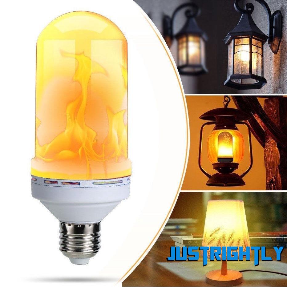 Đèn Led E27 Tạo Hiệu Ứng Ngọn Lửa Trang Trí Giáng Sinh