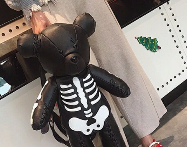 Balo da gấu teddy xinb xinh