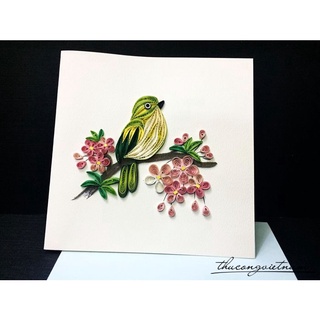 Thiệp Quilling năm mới