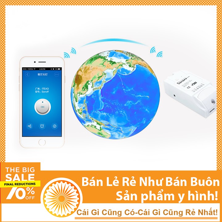 Điều Khiển Thiết Bị Điện Gia Đình Qua WIFI, 3G, 4G