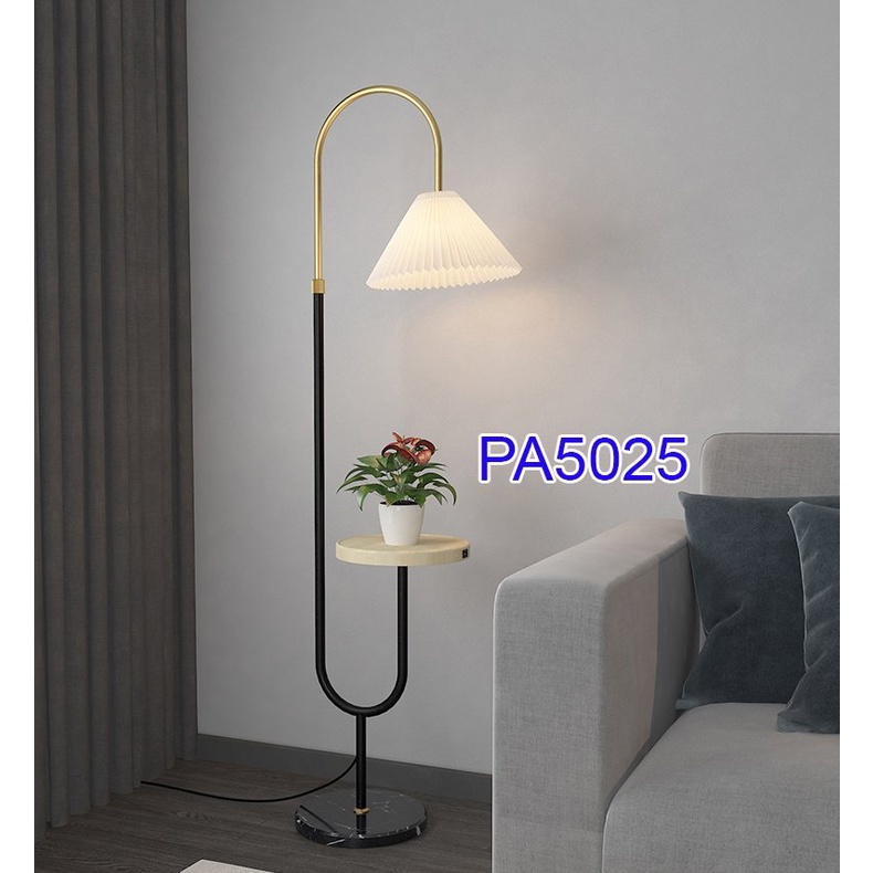 Đèn cây đứng cao cấp PA5025 phong cách Bắc Âu , trang trí phòng khách phòng ngủ