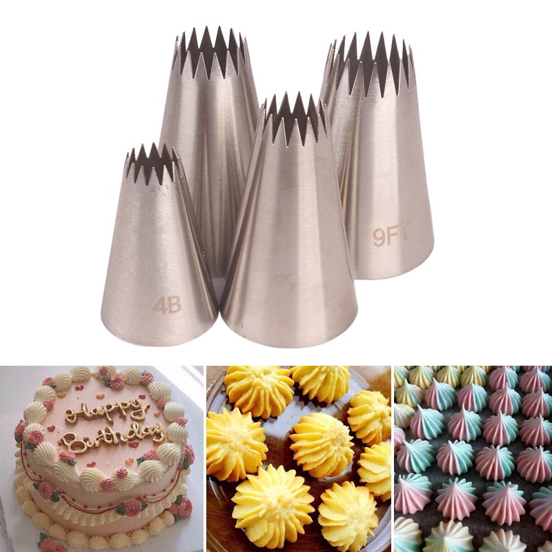 Đui Bắt Kem Combo 4 Đuôi 4B 5FT 7FT 9FT Trang Trí Dụng Cụ Làm Bánh Kem Sinh Nhật - CBDUI4B5FT7FT9FT