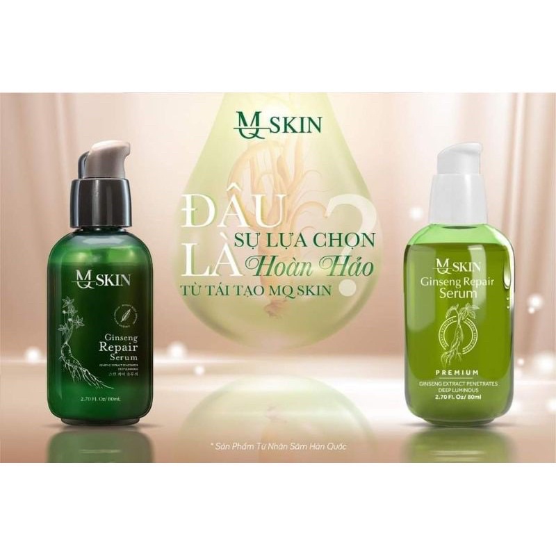 tái tạo da nhân sâm mq (tuỳ chọn)