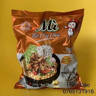 5 Gói Mì Bò Cay Chay Âu Lạc