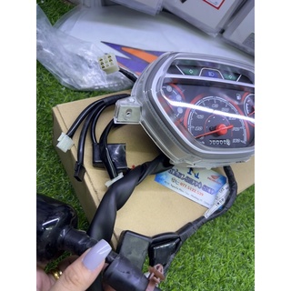 Đồng hồ wave blade đỏ gắn wave alpha
