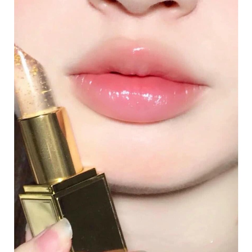 Son Dưỡng TF 24k Gold Z09 Soleil Lip Blush 3g - Hồng Phấn