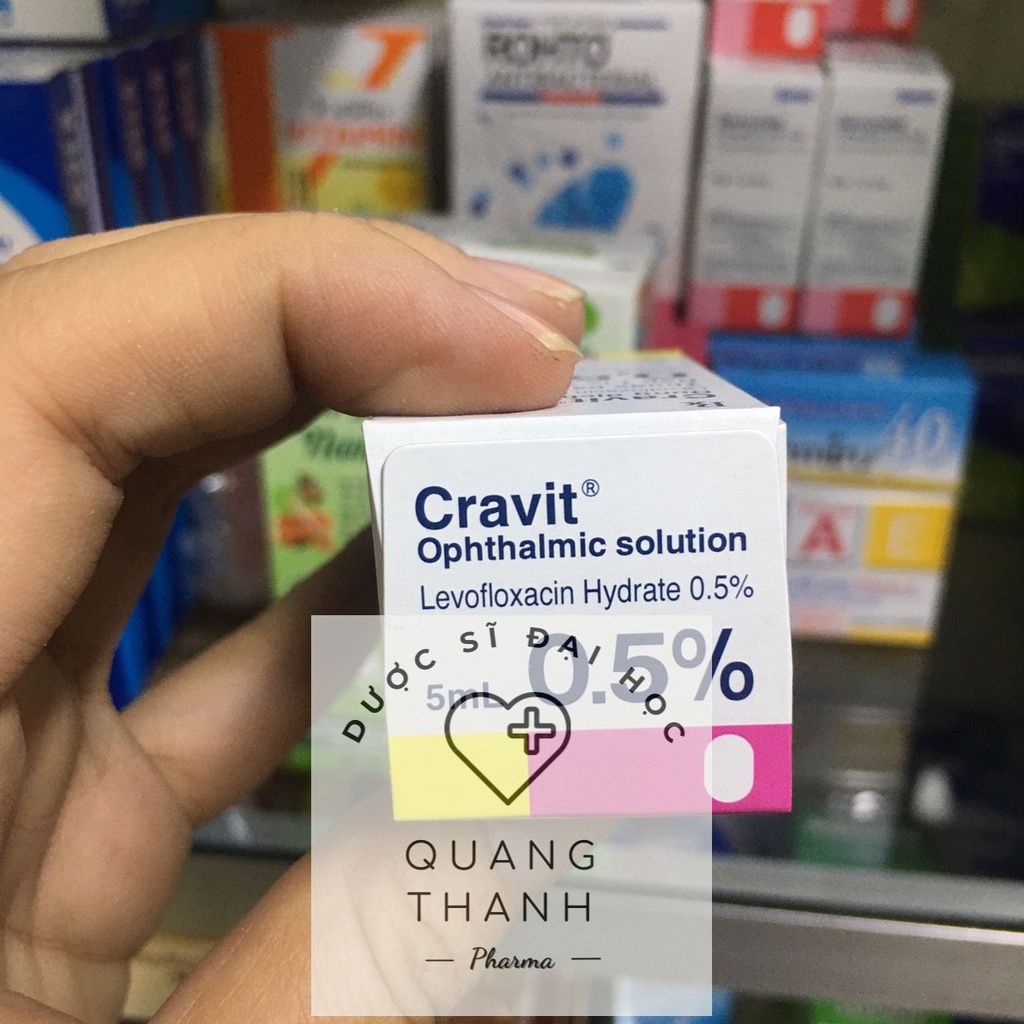 Nhỏ mắt CRAVIT 0,5%