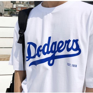 Áo Thun Nam Tay Ngắn Classic - Dodgers Cho Chàng Trai Cổ Điển