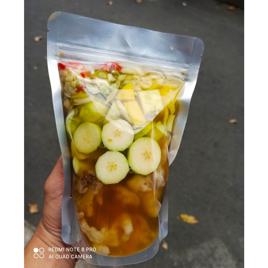 Chân Gà Rút Xương  Bé Mập Mix Cóc Xoài Chua Chua Ngọt Ngọt.