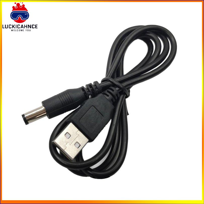 Dây cáp nguồn USB sang DC giao diện USB 0.8m DC 5.5*2.5 DC 9.30