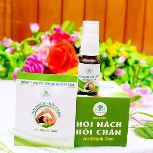Thảo dược trị hôi nách, hôi chân An Khánh Tâm