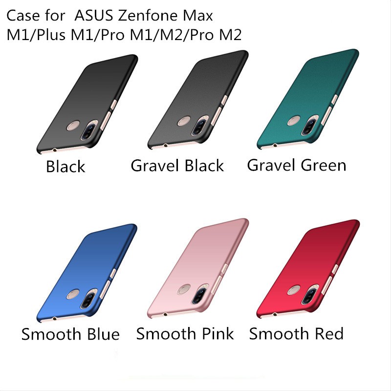 Ốp lưng bảo vệ chống sốc bằng nhựa cứng cho dòng ASUS Zenfone Max M1 /Plus M1/Pro M1/M2/ Pro M2