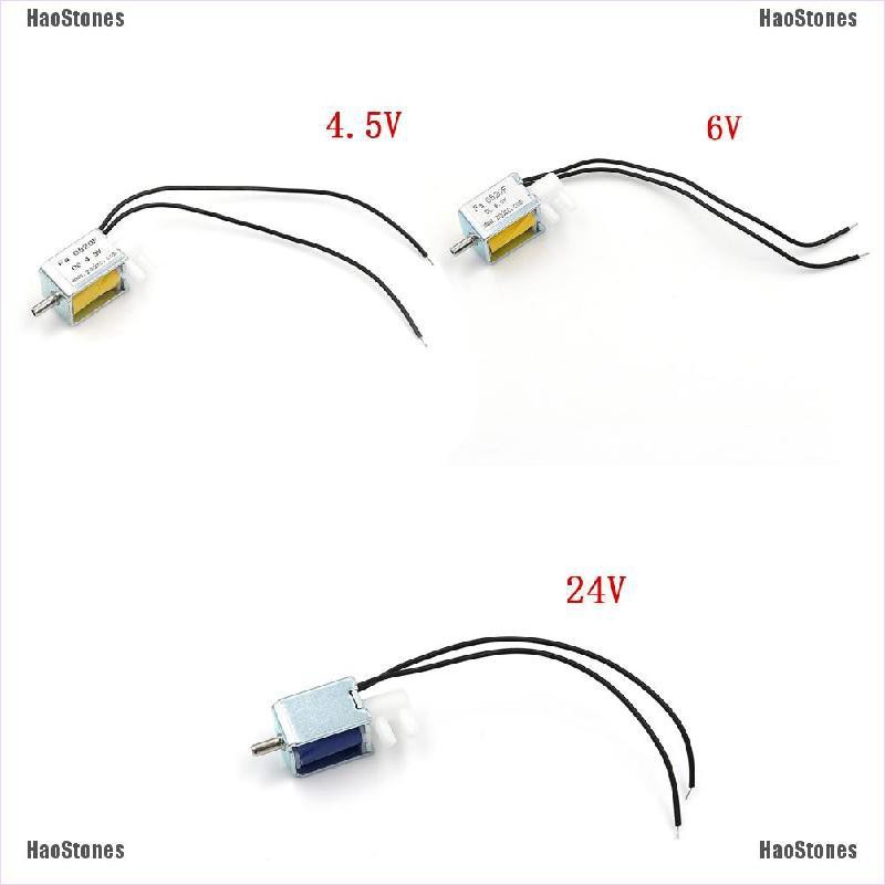 Van điện từ khí gas 2 vị trí 4.5V 6V 24V 3 chiều