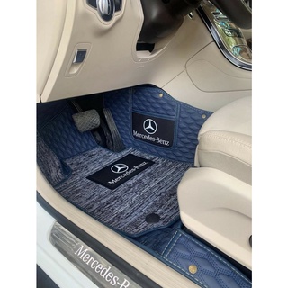 Thảm lót sàn 8D da diamond cao cấp cho xe Mercedes GLC 200, Mercedes GLC 250, Mercedes GLC 300 2016 -2022