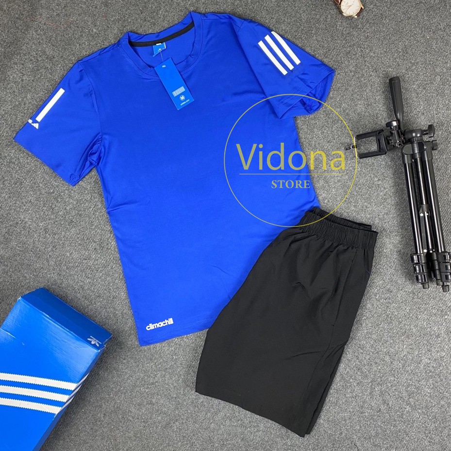 Quần áo thể thao 😎FREESHIP 😎 Giảm 10k khi nhập mã [ áo thun nam ] 😎BỘ THỂ THAO NAM CỔ TRÒN, VẢI THUN LẠNH 4 CHIỀU | BigBuy360 - bigbuy360.vn