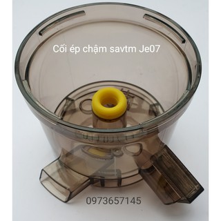 Cối ép -  Khay chứa nước ép 2 vòi máy ép chậm SAVTM JE07 JE35 JE31  - Linh phụ kiện
