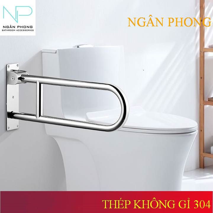 TAY VỊN AN TOÀN CHO NGƯỜI GIÀ, NGƯỜI KHUYẾT TẬ INOX 304- CHỮ H DI ĐỘNG