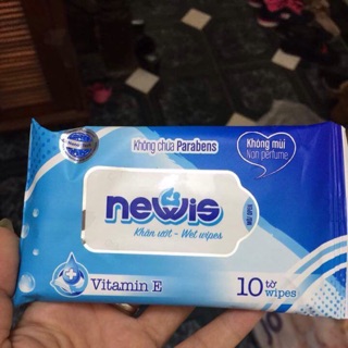 Combo khăn ướt Newis gói 10M, 20M, 80M, 100M -Shop Binhan12018