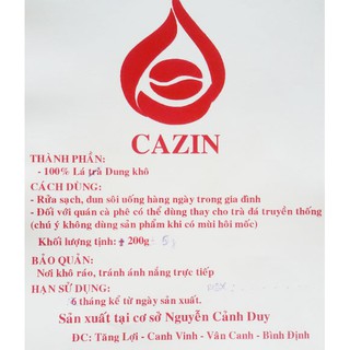 TRÀ LÁ DUNG CAZIN