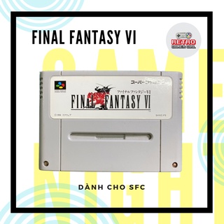 Trò chơi Final Fantasy VI Super Famicom hàng nội địa Nhật