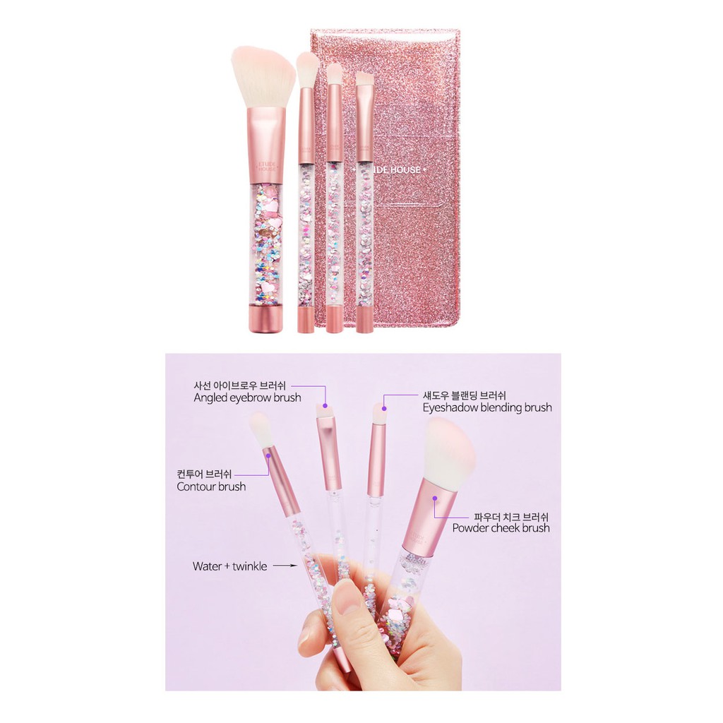 Bộ cọ Etude House Twinkle Mini Brush Set | Shopee Việt Nam