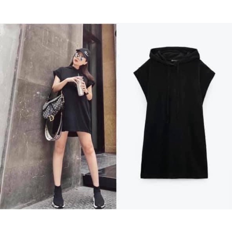 Váy zara có mũ authentic