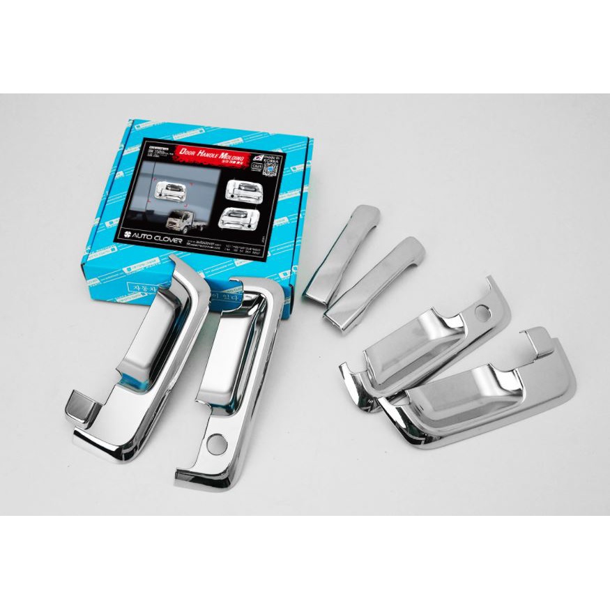 Ốp Trang Trí Tay Mở Cửa Ngoài EX8 Mạ Xi Inox - HÀNG CAM KẾT CHÍNH HÃNG TỪ KOREA AUTOCLOVER