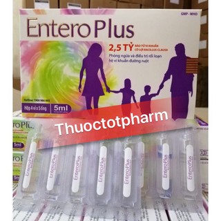 MEN VI SINH ENTERO PLUS CÂN BẰNG HỆ VI SINH ĐƯỜNG RUỘT HỘP 20 Ống